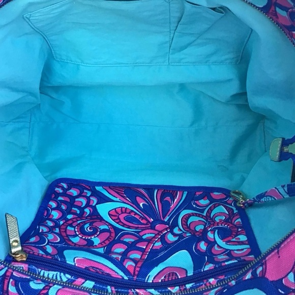 Lilly Pulitzer Paisley Canvas Tote - Picture 7 of 10